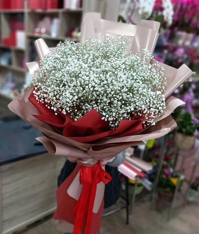 Букет цветов из: Гипсофила в Межгорье