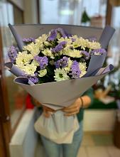 Букет цветов из:  Хризантемы #REPLACE_PRED# Межгорье